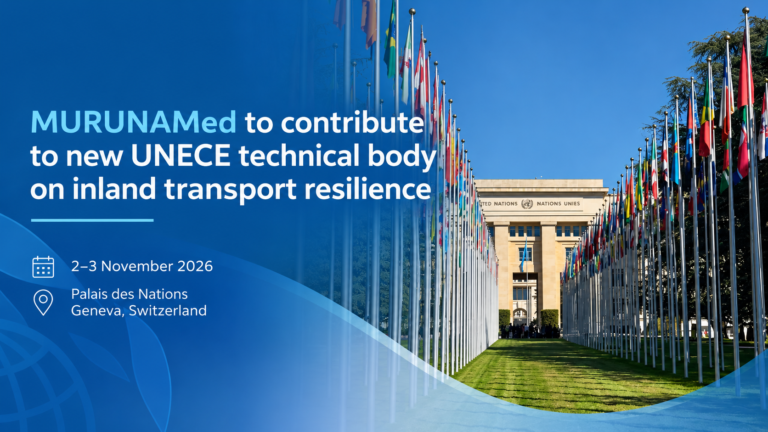 MURUNAMed to Contribute to New UNECE Technical Body on Inland Transport Resilience